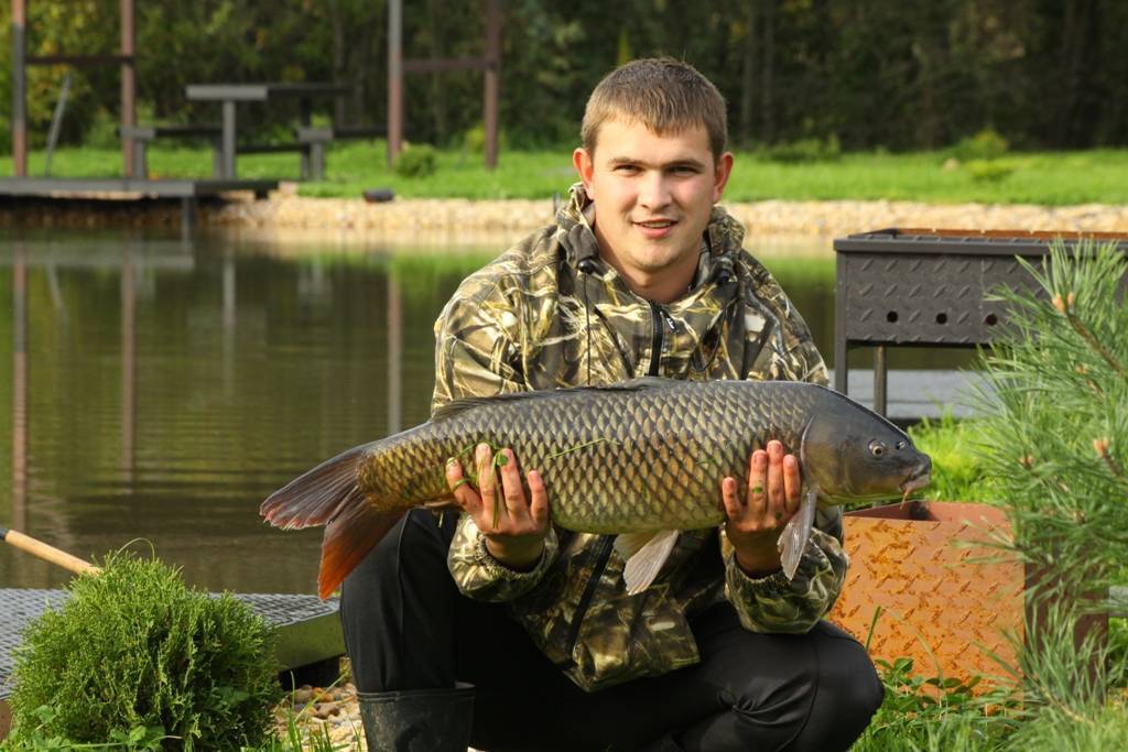 Fishing in Chekhov of the Moscow Region